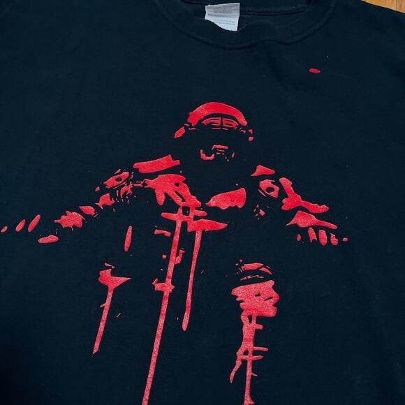 EA Titanfall Video Game Promo T-Shirt Size XL Black Respawn Gamer Red Variant - Picture 3 of 7